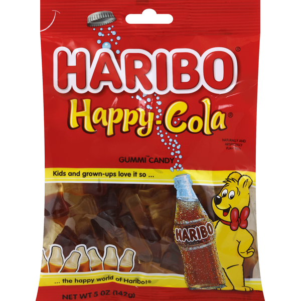 Candy & Chocolate HARIBO Gummi Candy, Happy Cola hero