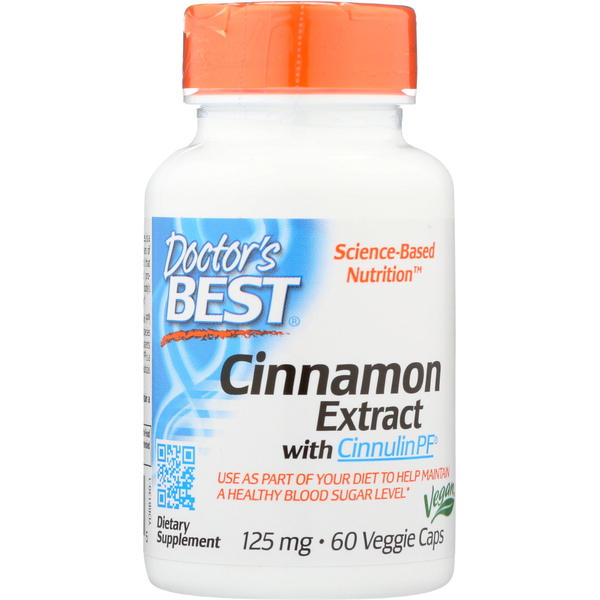 Vitamins & Supplements Doctor’s Best Cinnamon Extract Cinnulin Pf (125 Mg) hero