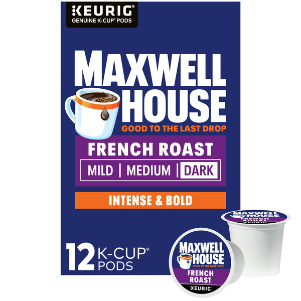 Coffee Maxwell House French Roast Dark Roast K-Cup® Coffee Pods hero