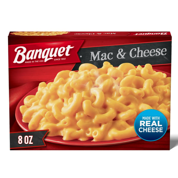 Meals Banquet Mac and Cheese, Frozen Meal hero