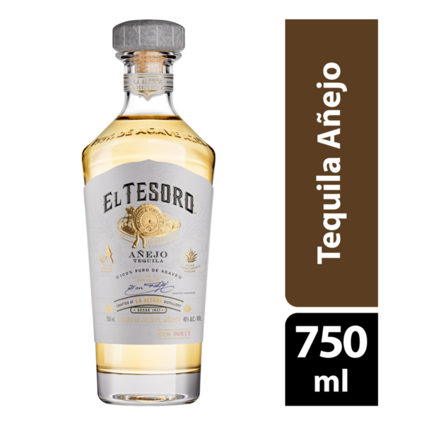 Spirits El Tesoro Añejo Tequila hero