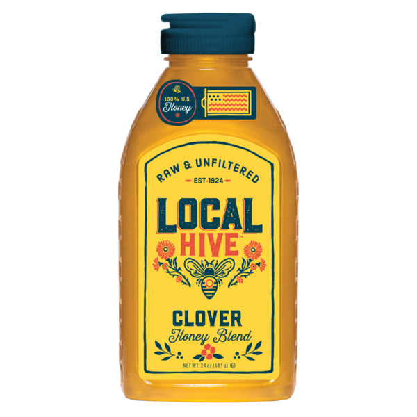 Energy & Sports Drinks Local Hive Clover, Raw & Unfiltered Honey Blend hero