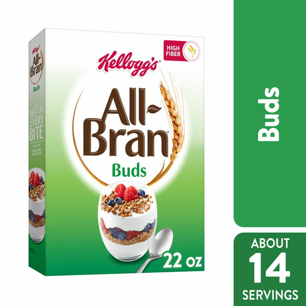 Cereal All-Bran Cold Breakfast Cereal, 8 Vitamins and Minerals, Original hero