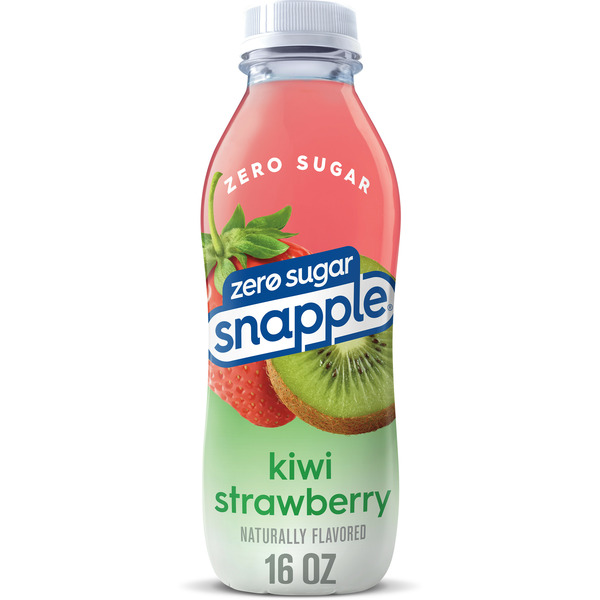 Juice & Nectars Snapple Zero Sugar Kiwi Strawberry hero