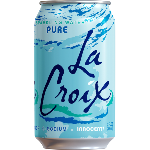 Refrigerated LaCroix Sparkling Water, Pure hero