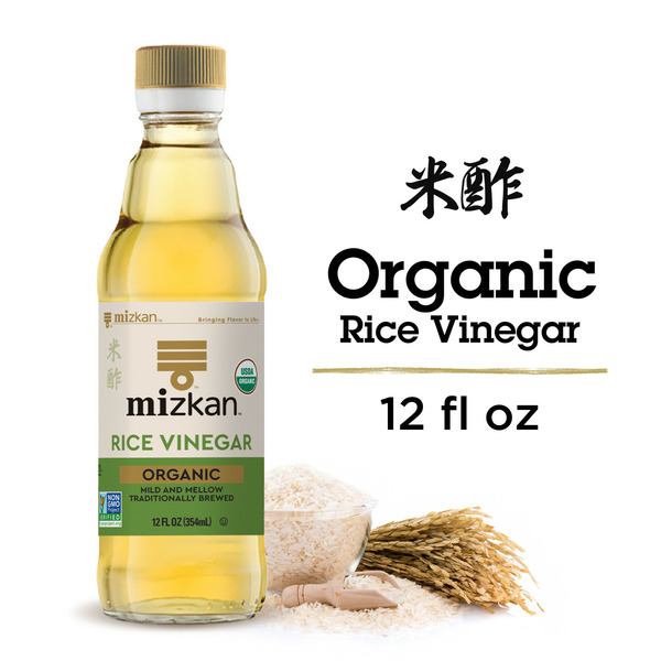 Oils & Vinegars Mizkan Organic Natural Rice Vinegar, Mild and Mellow hero