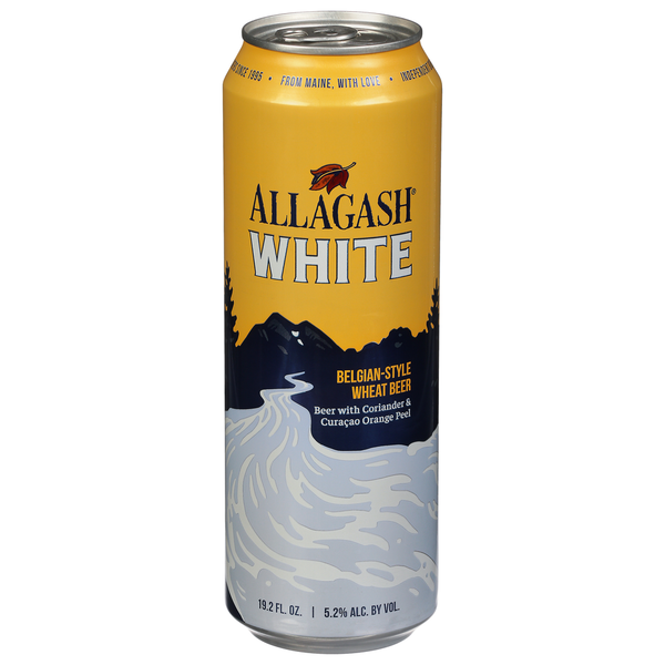 Beers & Coolers Allagash Beer, Belgian-Style Wheat, White hero