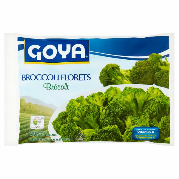 Frozen Produce Goya Broccoli Florets hero