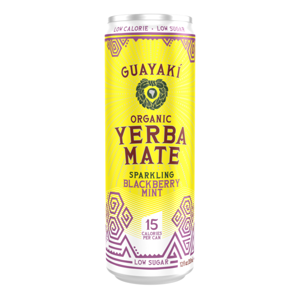 Water, Seltzer & Sparkling Water Guayakí Sparkling Organic Blackberry Mint, Low Sugar hero