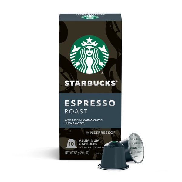 Coffee Grounds and Whole Beans Starbucks by Nespresso Original Espresso Dark Roast  Coffee hero