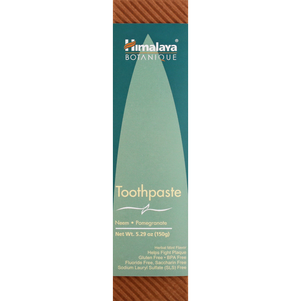 Oral Care | Toothpaste & Floss Himalaya Toothpaste, Herbal Mint Flavor hero