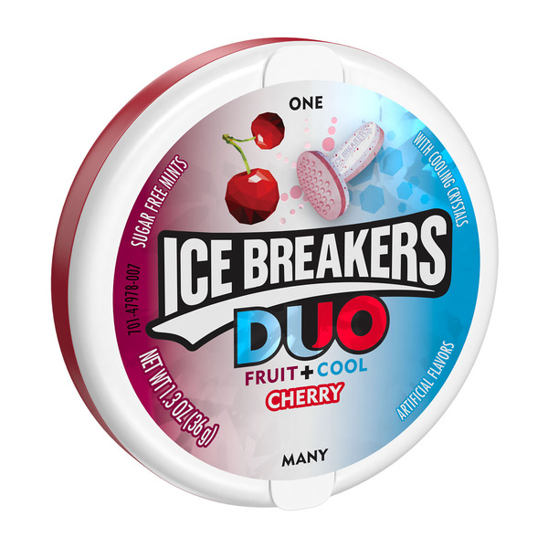 Mint & Gum Ice Breakers Cherry Sugar Free Mints hero