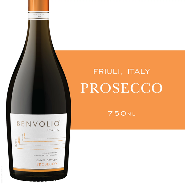 Specialty Wines & Champagnes Benvolio Prosecco Sparkling Wine hero