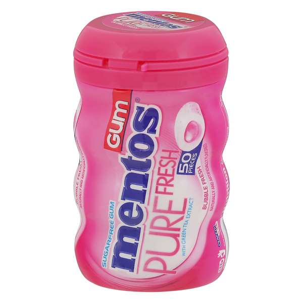 Candy, Chocolate & Gum Mentos Gum, Bubble Fresh, Sugarfree hero