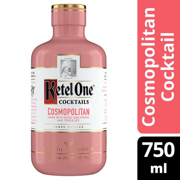 Vodka Ketel One Cosmopolitan Cocktail (Made with  Vodka) hero