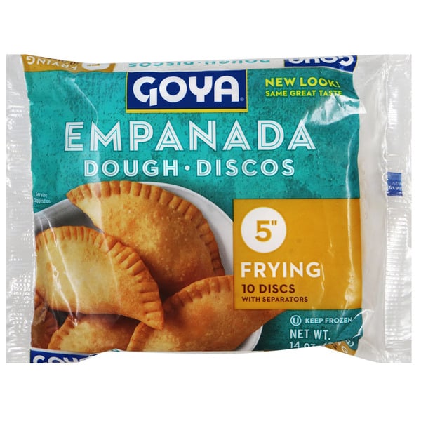 Frozen Meals Goya Empanada Dough Discs for Turnover Pastries hero