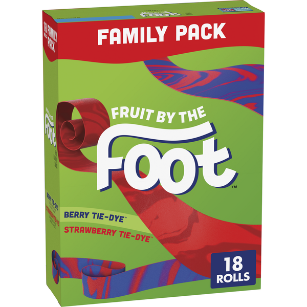 Fruit & Vegetable Snacks Fruit by the Foot Fruit Flavored Snacks Variety Pack hero