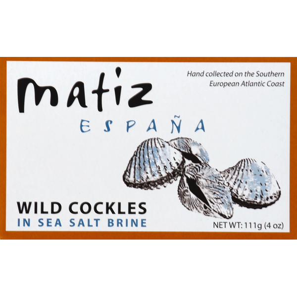 Canned Meat & Seafood Matiz Wild Cockles, in Sea Salt Brine hero