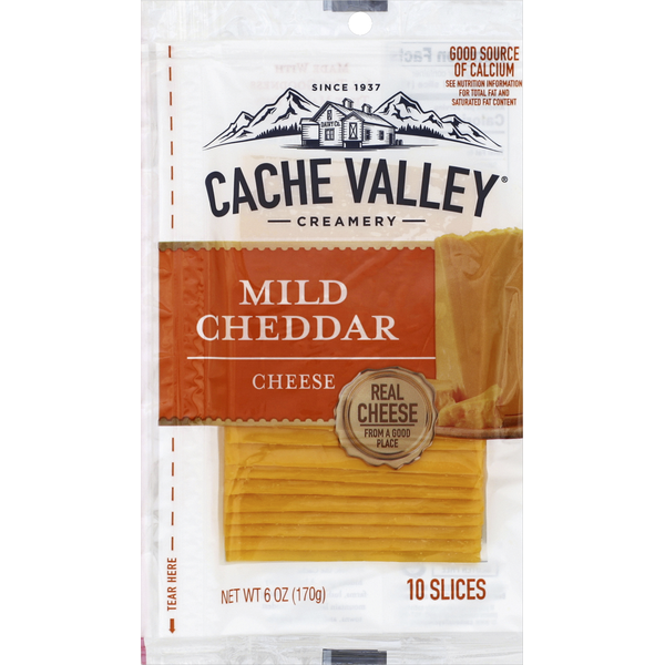 Specialty Cheeses Cache Valley Cheese, Mild Cheddar hero