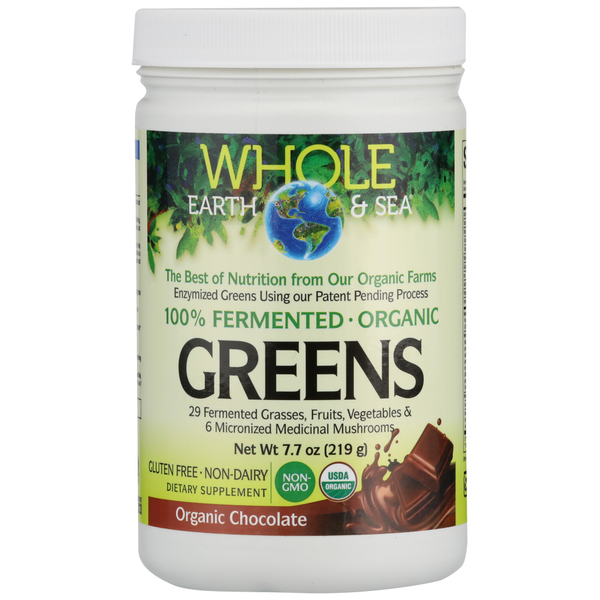 Vitamins & Supplements Whole Earth & Sea 100% Fermented Organic Greens hero