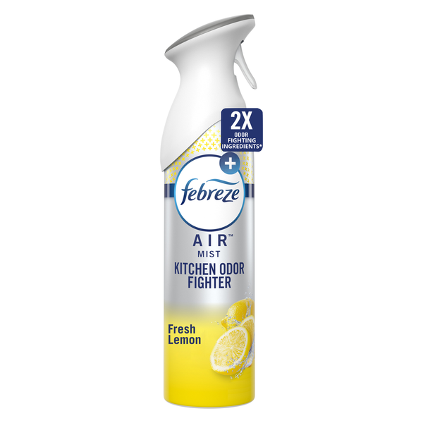 Air Fresheners & Candles Febreze Air Effects Kitchen Odor Fighter, Fresh Lemon hero