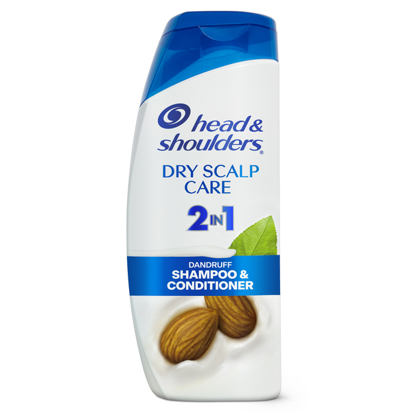 Hair Care Head & Shoulders 2 in 1 Dandruff Shampoo and Conditioner, Dry Scalp Care hero