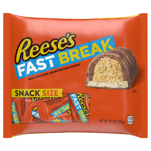 Candy & Chocolate Reese's Peanut Butter Nougat Snack Size Candy hero