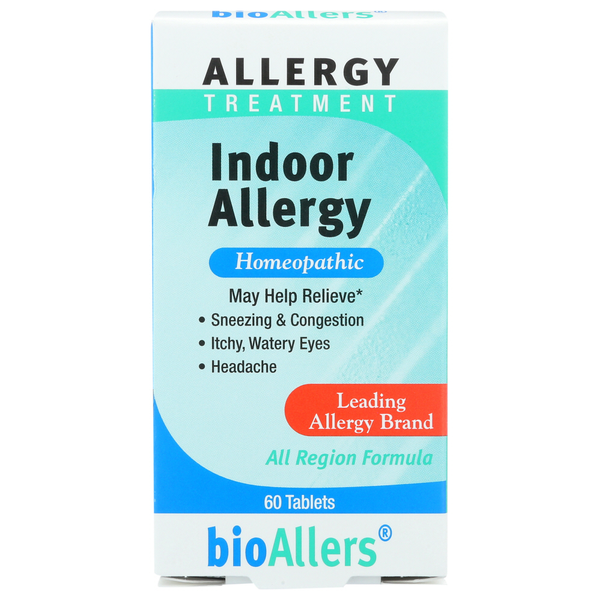 Cold, Flu & Allergy bioAllers Indoor Allergy hero