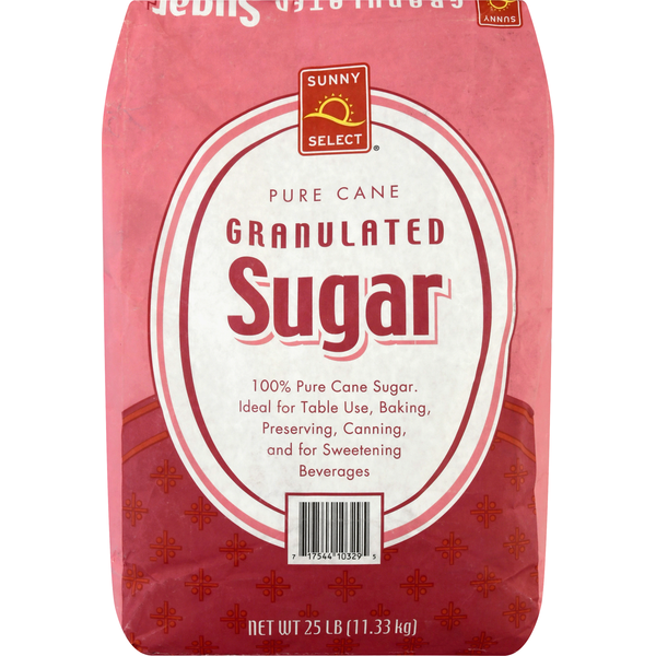 Bulk Sugar & Sweeteners Sunny Select Sugar, Granulated, Pure Cane hero