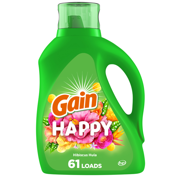 Laundry Gain Laundry Detergent, Happy hero