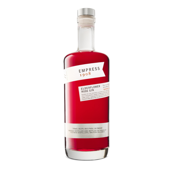 Victoria Distillers  Empress 1908, Elderflower Rose Gin hero