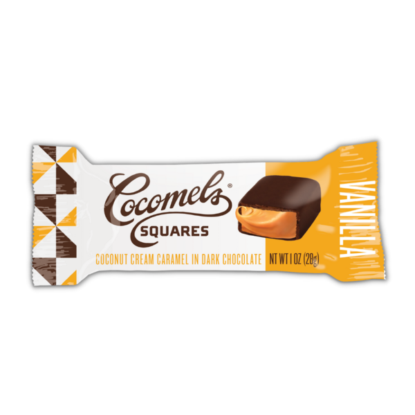 Candy & Chocolate Cocomels Vanilla Chocolate Covered Coconut Milk Squares hero