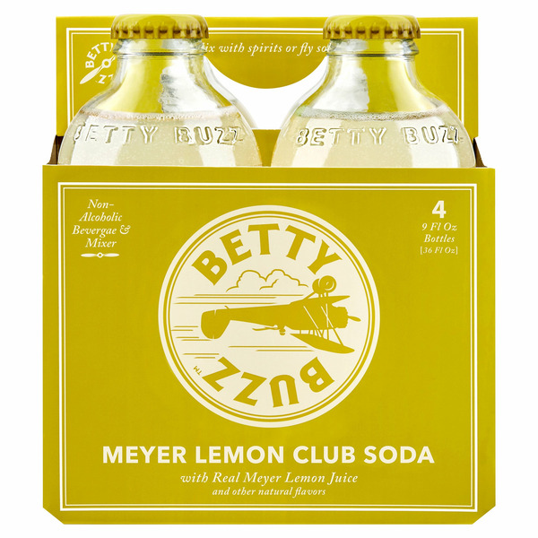 Soft Drinks Betty Buzz Meyer Lemon Club Soda hero