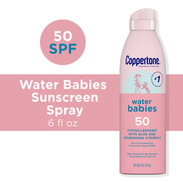 Body Lotions & Soap Coppertone Kids Sunscreen Spray, SPF 50 hero