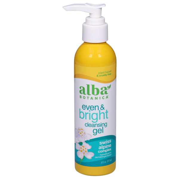 Facial Care Alba Botanica Cleansing Gel, Even & Bright hero