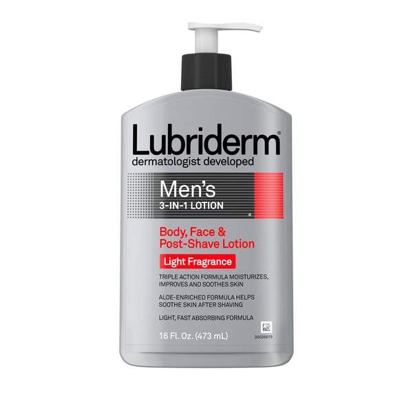 Body Lotions & Soap LUBRIDERM Men's Lotion With Light Fragrance hero