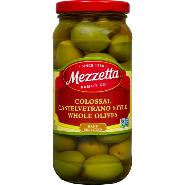 Pickled Goods & Olives Mezzetta Colossal Castelvetrano Style Whole Olives hero