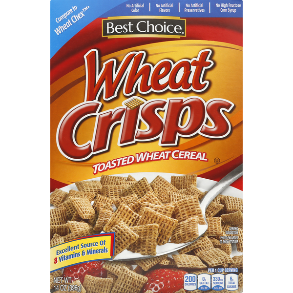 Cereal Best Choice Cereal, Wheat Crisps hero