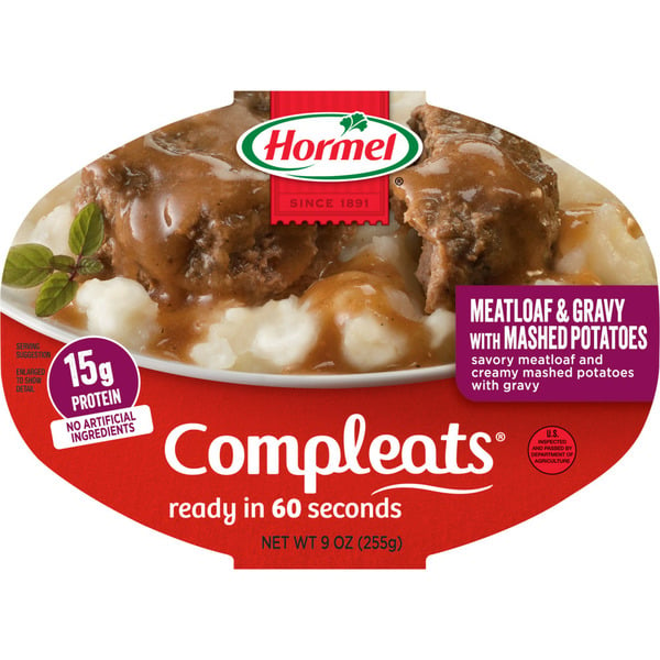 Instant Foods Hormel Meatloaf & Gravy With Mashed Potatoes hero