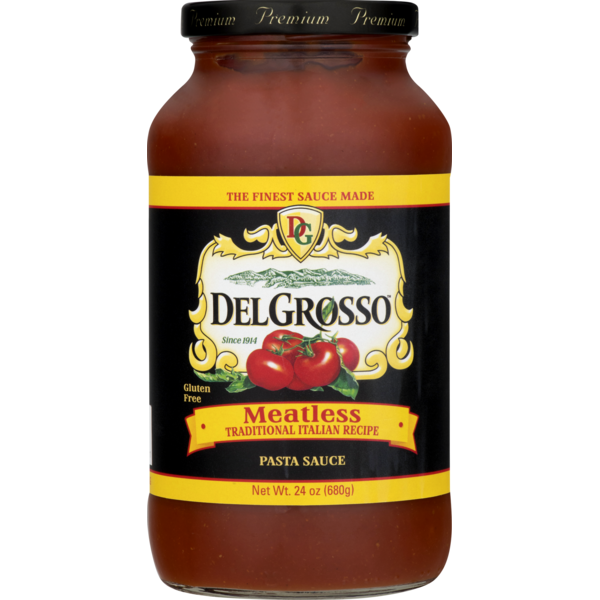 Pasta Sauce DelGrosso Pasta Sauce Meatless hero