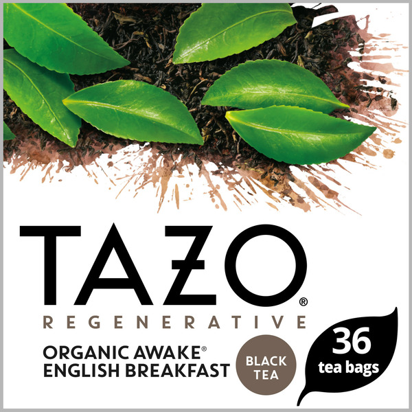 Tea TAZO Tea Organic Black Tea Bags Awake hero