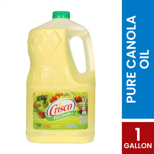 Salad Dressing, Oils & Vinegars Crisco Pure Canola Oil hero