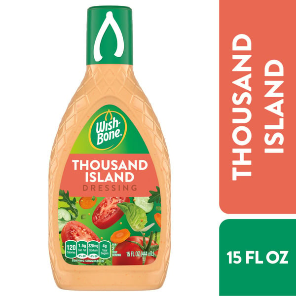 Salad Dressing & Toppings Wish-Bone Thousand Island Salad Dressing hero