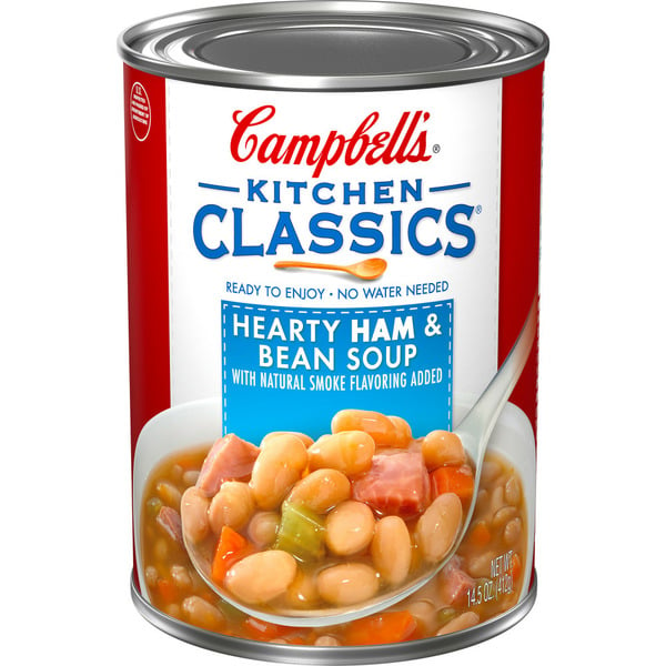 Canned Goods Campbell's Hearty Ham & Bean Soup hero