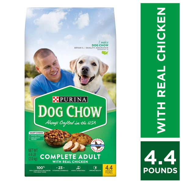 Dog Food Purina Dog Chow Dry Dog Food, Complete Adult With Real Chicken hero