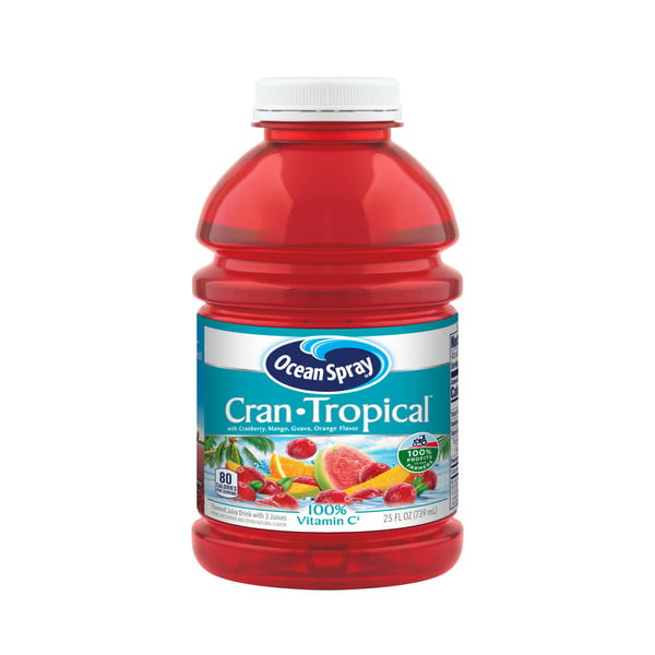 Beverages Ocean Spray 1/Cran Tropical Juice hero