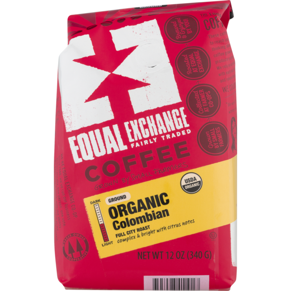 Coffee Equal Exchange Organic Ground Coffee Colombian hero