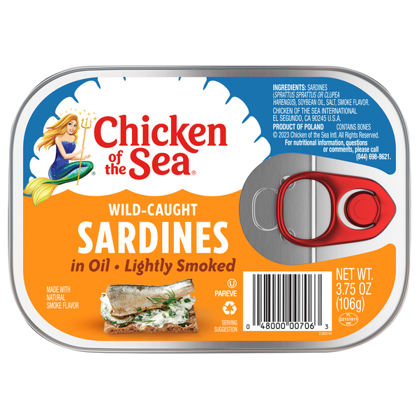 Canned Meat & Seafood Chicken of the Sea Sardines hero