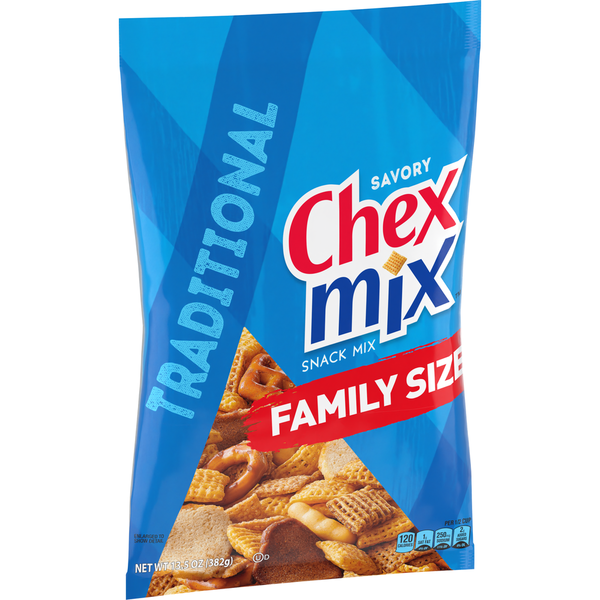 Chex Mix Traditional Family Size Savory Snack Mix hero