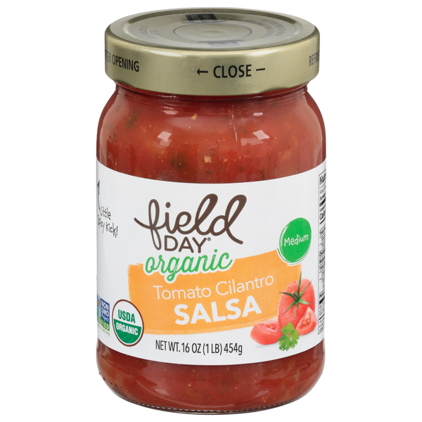 Field Day FIELD DAY Salsa, Tomato Cilantro, Medium hero